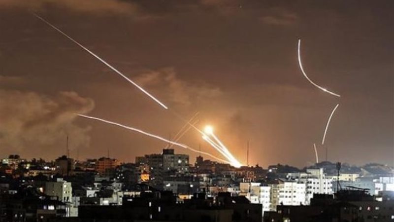 رشقة صاروخية- أرشيفية