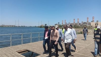 رئيس جهاز مدينة دمياط الجديدة يتفقد أعمال رفع كفاءة محطة مياه الشرب