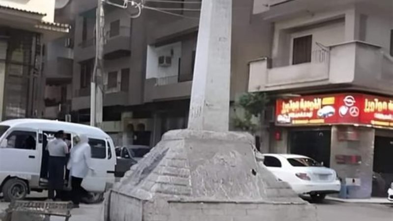 مسلة قزمة، حديث شوارع الزقازيق