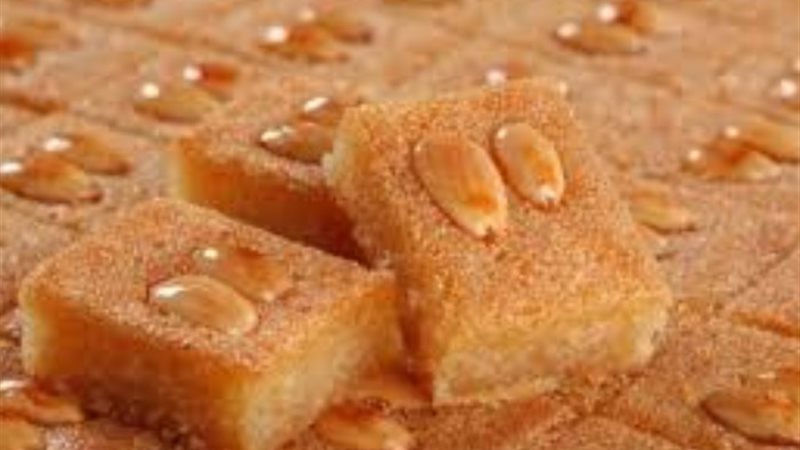 طريقة عمل البسبوسة