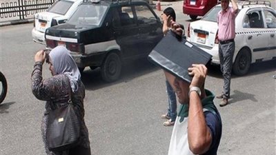استمرار الموجة الحارة، الأرصاد تحذر من التعرض المباشر للشمس غدا
