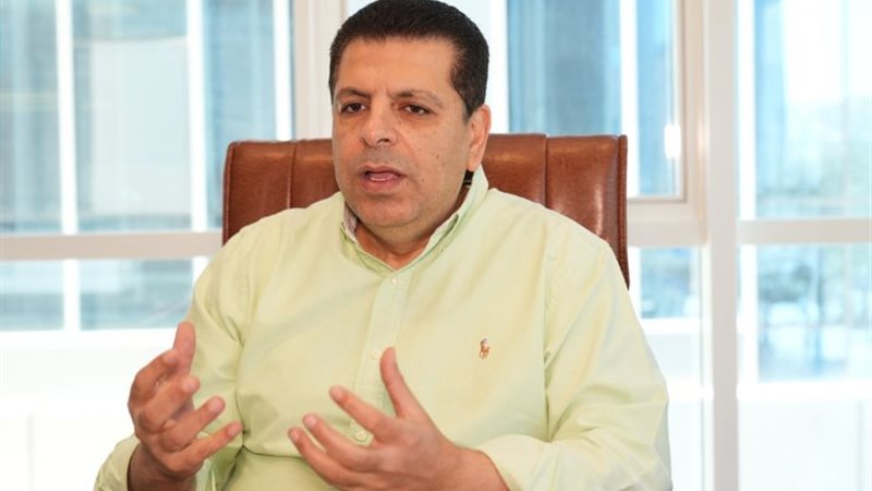 النائب محمود سامي خلال حواره مع الجمهور