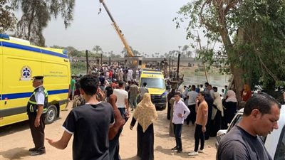 حادث معدية أبو غالب، التفاصيل الكاملة لغريق ميكروباص فتيات مصنع الأسمدة الزراعية
