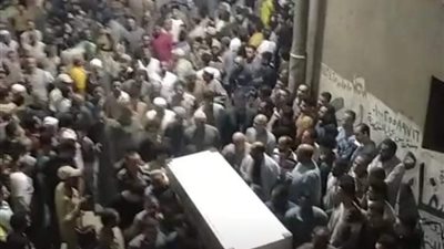 مشاهد مؤلمة من حادث معدية أبوغالب، روان وميادة شقيقتان خرجتا معا ورجعت واحدة