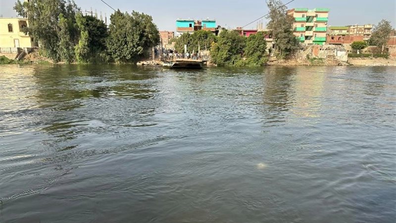حادث غرق ميكروباص معدية أبو غالب