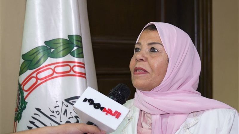 النائبة شادية الجمل عضو البرلمان العربي ومجلس النواب