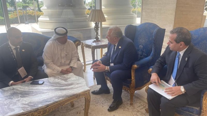 خلال لقاء وزير الزراعة مع الهيئة العربية للإستثمار العربي