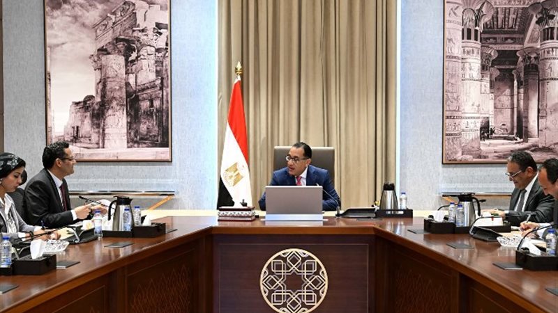 الدكتور مصطفي مدبولي والنقيب خالد البلشي