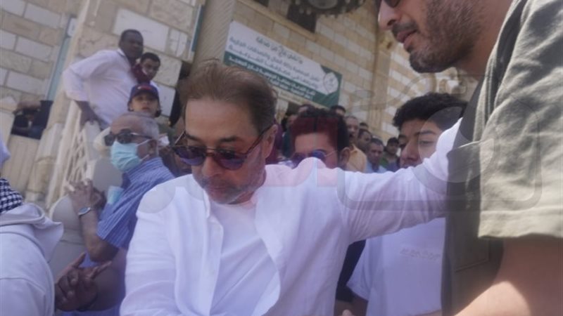 جنازة شقيق مدحت صالح
