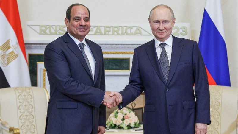 الرئيس السيسي وفلاديمير بوتين