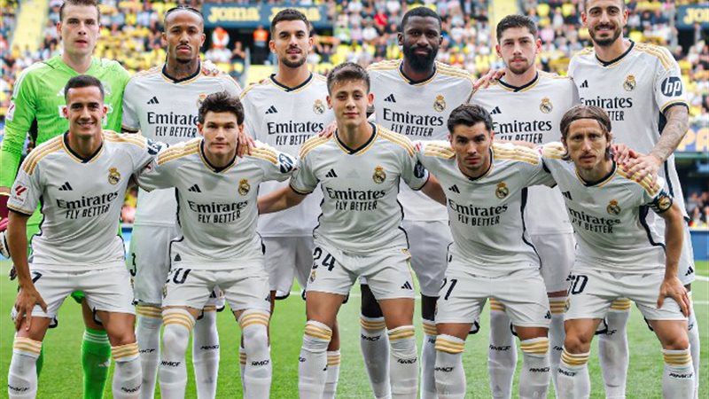 لاعبو ريال مدريد