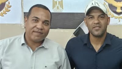 السيد حمدي مشرفا علي فريق الكرة بنادي أبو رواش في القسم الثالث
