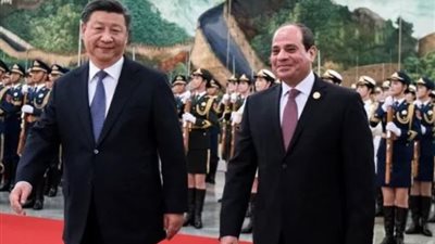 الرئيس السيسي ونظيره الصيني، يبحثان الحرب في غزة وتوسيع آفاق التعاون