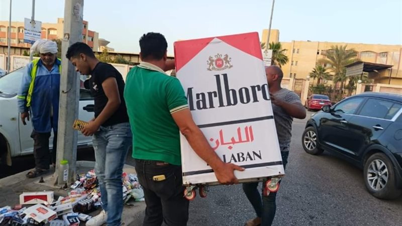 جانب من الحملة