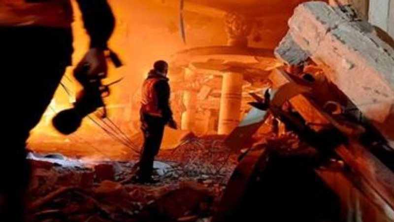 قصف رفح الفلسطينية- أرشيفية