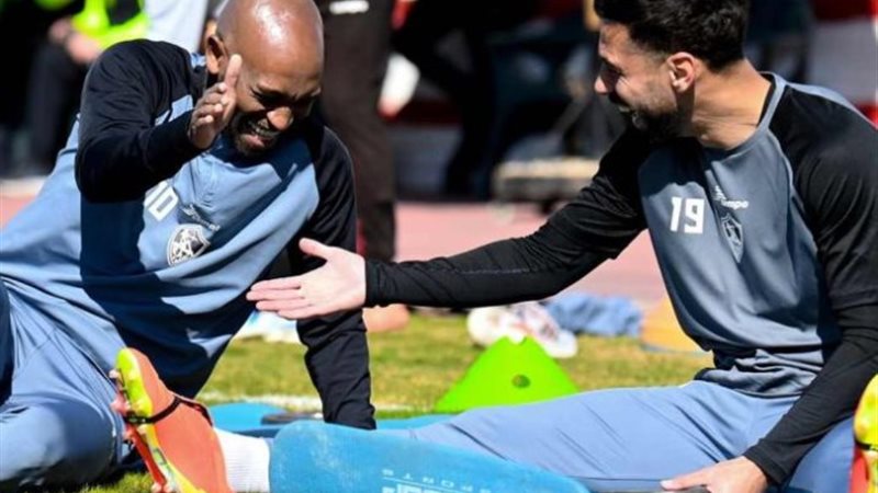 محمود عبدالرازق شيكابالا وعبدالله السعيد