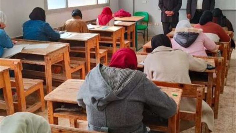 امتحانات الشهادة الإعدادية - أرشيفية