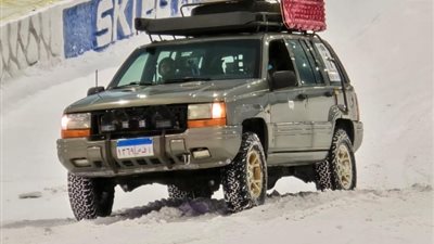سكي مصر تنظم سباق سيارات 4x4 في الثلج لأول مرة بمصر والشرق الأوسط