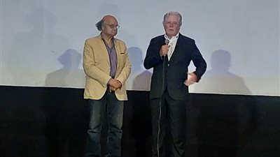 بدء حفل افتتاح مهرجان جمعية الفيلم السنوي بحضور حسين فهمي