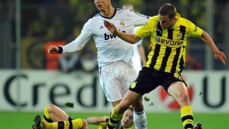 كريستيانو رونالدو مع ريال مدريد أمام دورتموند