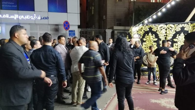 عزاء والدة محمود الليثي
