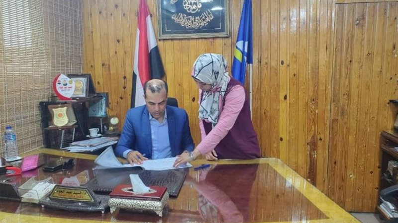 السيد الدكتور السيد عبد الجواد وكيل وزارة الصحة بدمياط