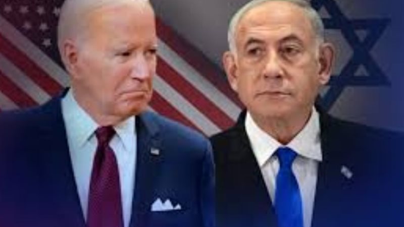 الرئيس الأمريكي ورئيس الوزراء الإسرائيلي