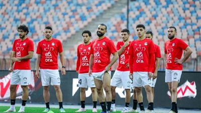 شاهد بالصور، غرفة ملابس منتخب مصر قبل لقاء بوركينا فاسو