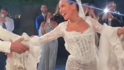 عمرو دياب ومصطفى قمر يحيون حفل زفاف جميلة عوض (صور)