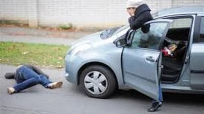 تحليل مخدرات لسائق سيارة دهس شخصا أمام قسم الجيزة