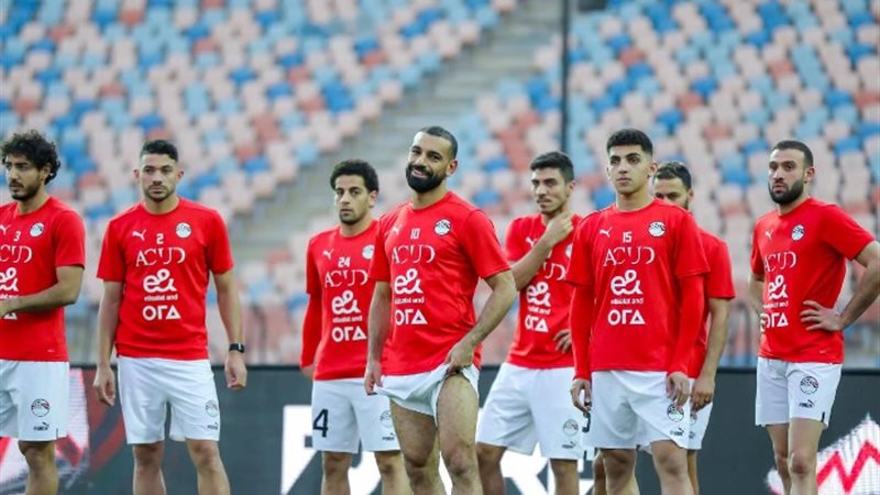 لاعبو منتخب مصر