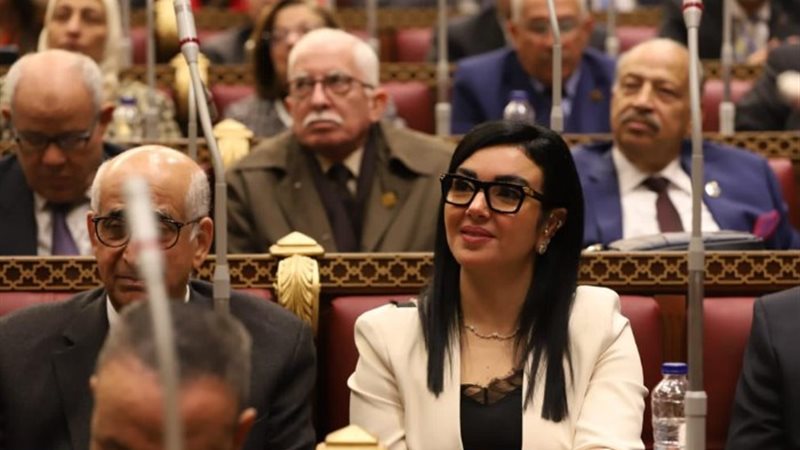 النائبة ريهام عفيفي عضو مجلس الشيوخ