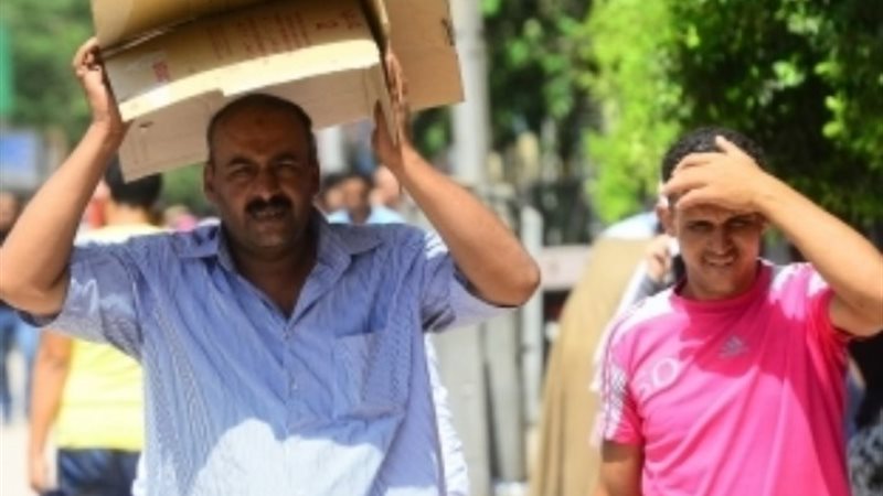 ارتفاع درجة الحرارة