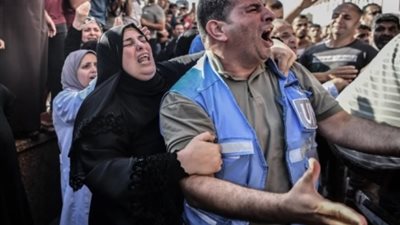 في كارثة إنسانية ارتكبها الاحتلال، مجزرة مخيم النصيرات تسجل 150 شهيدًا