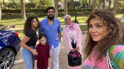 هتنقلب حياتها، بسمة داود تعلق على صور كواليس مسلسل الوصفة السحرية