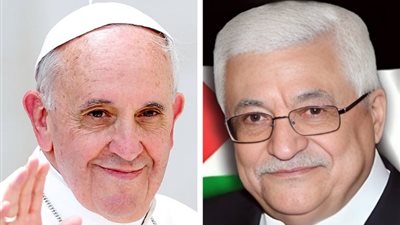الرئيس الفلسطيني يبحث مع بابا الفاتيكان الانسحاب الإسرائيلي من غزة