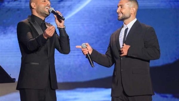 أحمد سعد وتامر عاشور