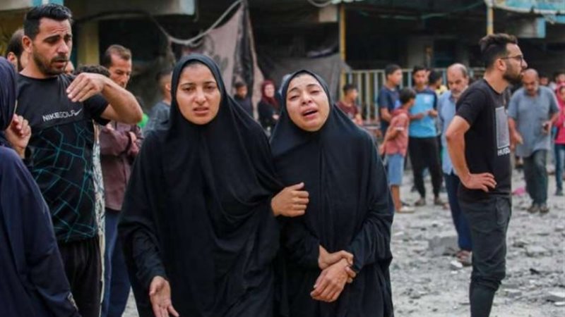 مجزرة في مخيم النصيرات
