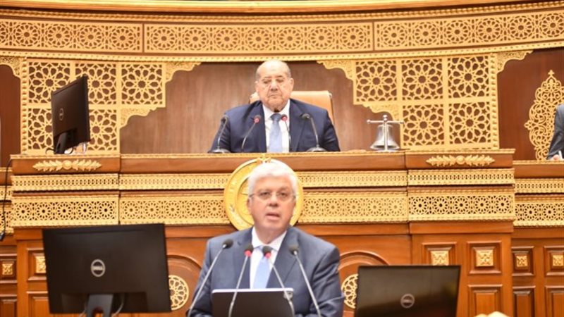 وزير التعليم العالي بمجلس الشيوخ