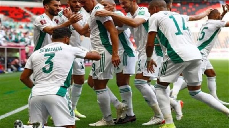 لاعبو منتخب الجزائر
