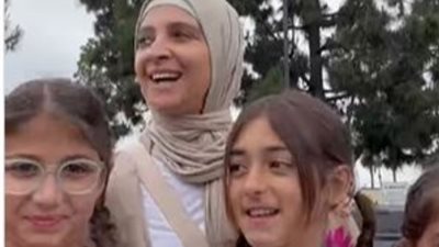 حنان ترك وبناتها يوجهن رسالة للجمهور بمناسبة عيد الأضحى
