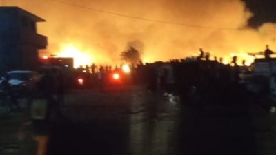 إعداد تقرير مفصل من المعمل الجنائي للوقوف على ملابسات حريق البراجيل