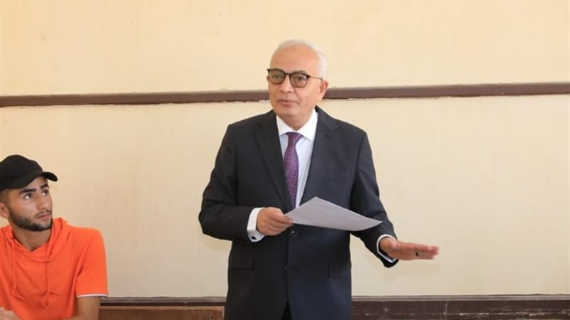 الدكتور رضا حجازي وزير التربية والتعليم والتعليم الفني