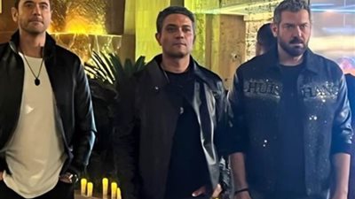 تركي آل الشيخ، يحتفل بقاضية «ولاد رزق» لأفلام عيد الأضحى