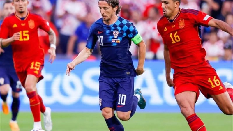 بث مباشر، مشاهدة مباراة إسبانيا وكرواتيا في بطولة أمم أوروب