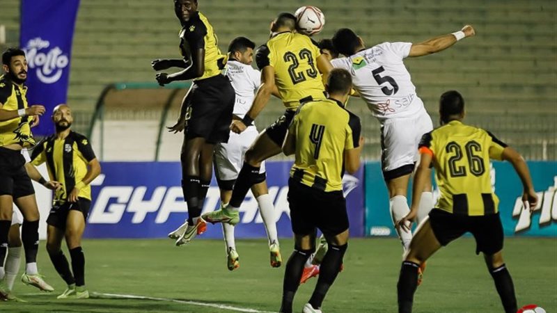 مباراة المقاولون العرب وطلائع الجيش