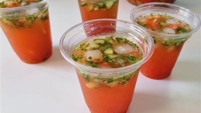 طريقة عمل مية السلطة وسر المطاعم في خطوات بسيطة