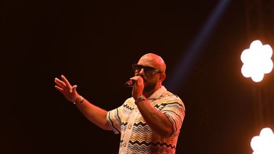 محمود العسيلي يشعل حفل بورتو المنيا رابع أيام عيد الأضحى (صور)