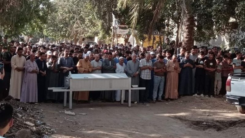 صلاة الجنازة على نورهان ناصر