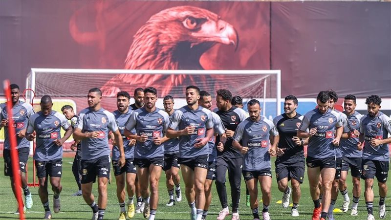 تدريبات فريق النادي الأهلي